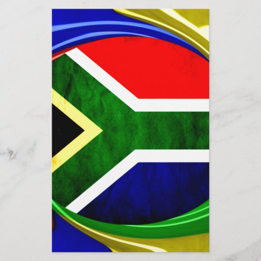 United by Beauty: South African Flag Design (Front)