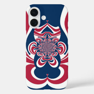 United Colors: Colorful Global Pattern Design iPhone 16 Case