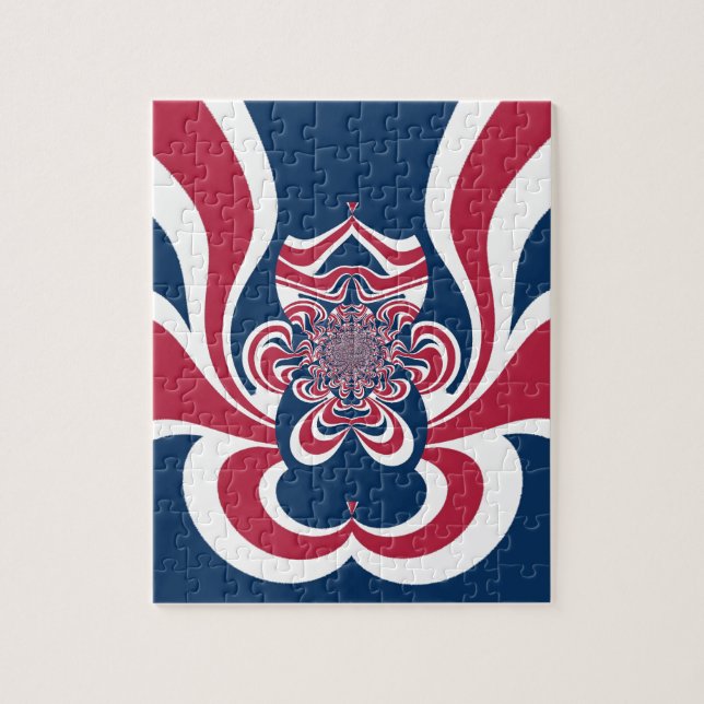 United Colors: Colorful Global Pattern Jigsaw Puzzle (Vertical)