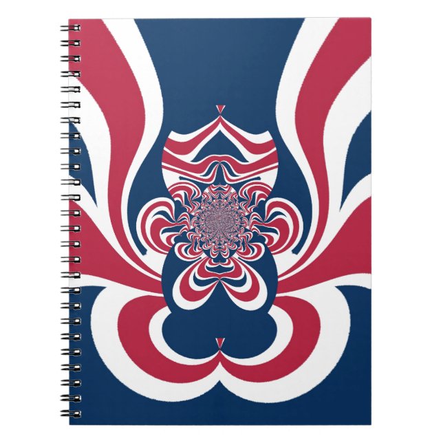 United Colors: Colorful Global Pattern Notebook (Front)