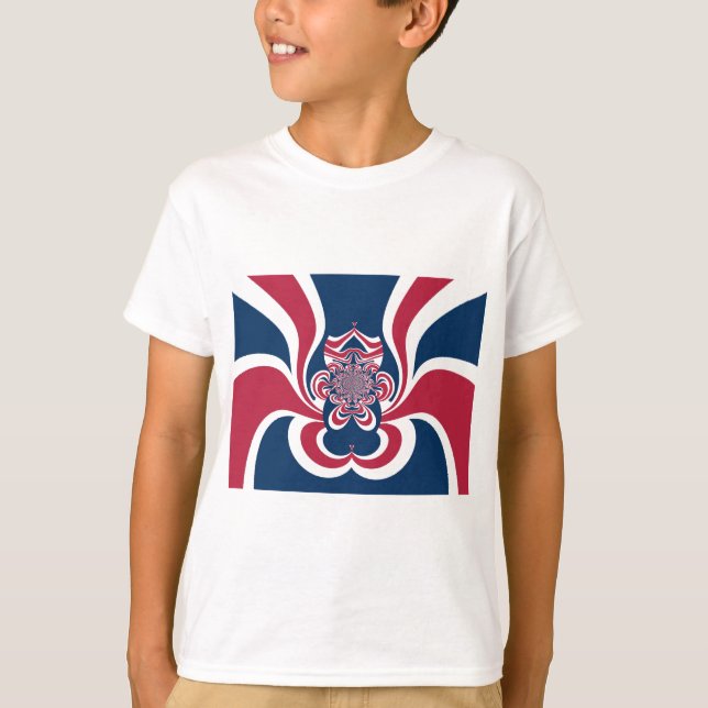 United Colors: Colorful Global Pattern T-Shirt (Front)