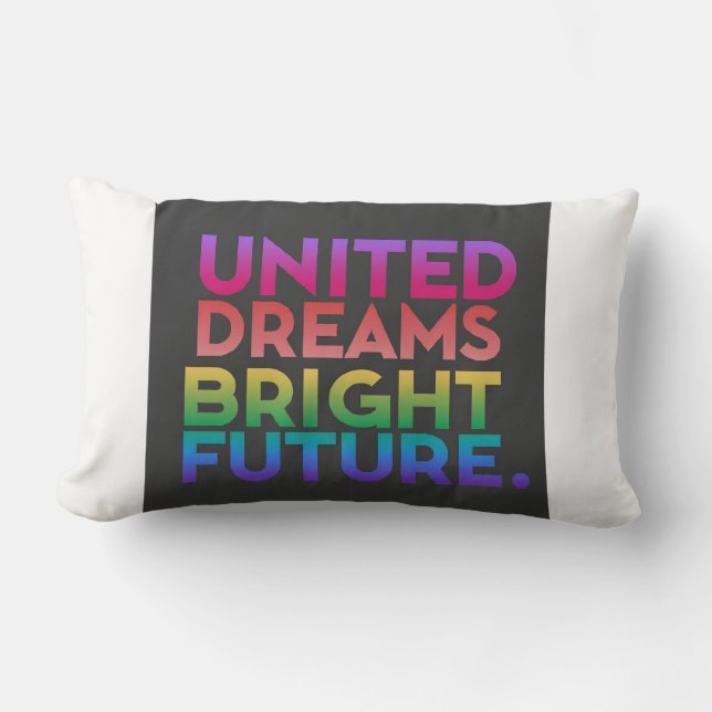 United colours lumbar pillow (Front)