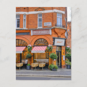 United Dairies Building, London UK Postcard