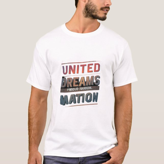 "United Dreams Bright Future T-Shirt (Front)