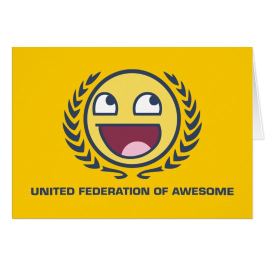 United Federation of Awesome Cards (Front Horizontal)
