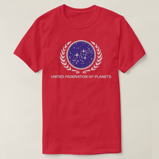 United Federation of Planet T-Shirt (Design Front)