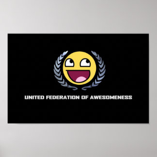 United Fesderation of Awesomeness Poster