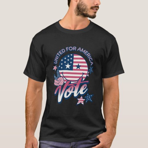 United For America Vote T_Shirt