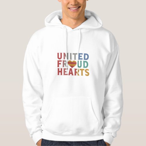  United Front Proud Hearts Hoodie