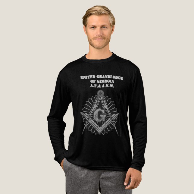 United Grandlodge Tri-Blend Shirt (Full Front)