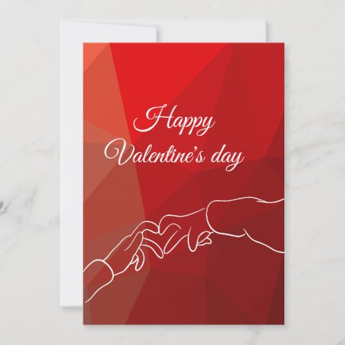 United Hearts Happy Valentines Day Card for Coup