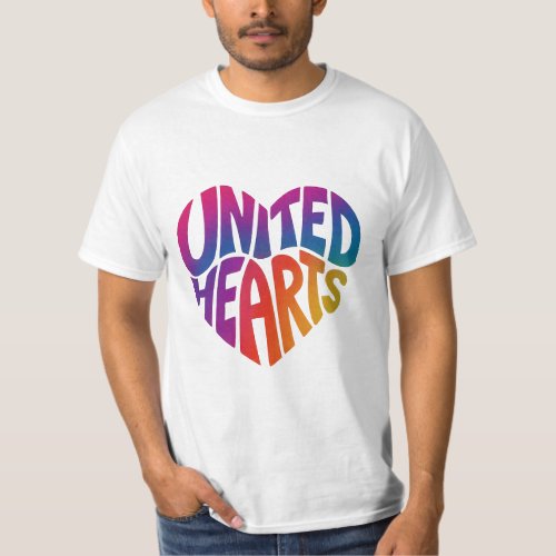 UNITED HEARTS T_Shirt
