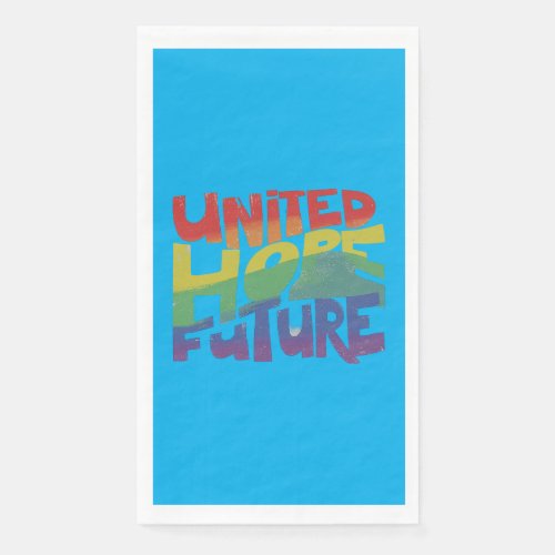 United Hope Proud Future Paper napkins 