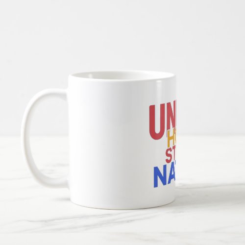 United hope strong nation coffee mug