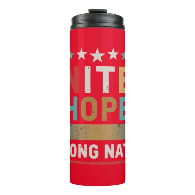 United Hope Strong Nation."Thermal Tumbler (Front)