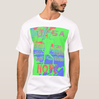 United in Hope: Stronger Together - Vibrant USA T-Shirt