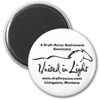 United In Light Magnets by 1drafthorse at Zazzle