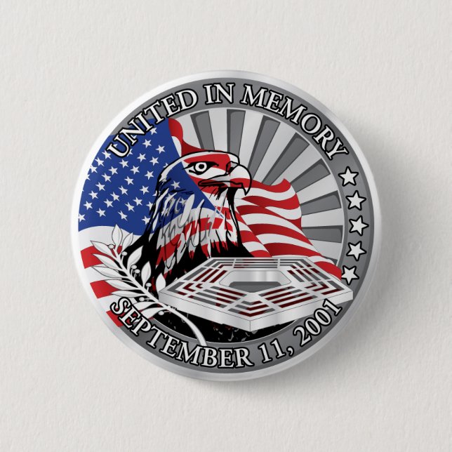 United In Memory Button (Front)