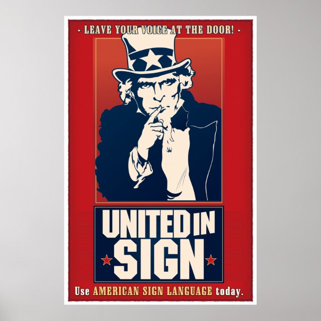 United in Sign (ASL) (Front)