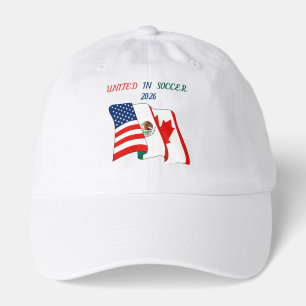 United in Soccer 2026: USA, Mexico, Canada Hat