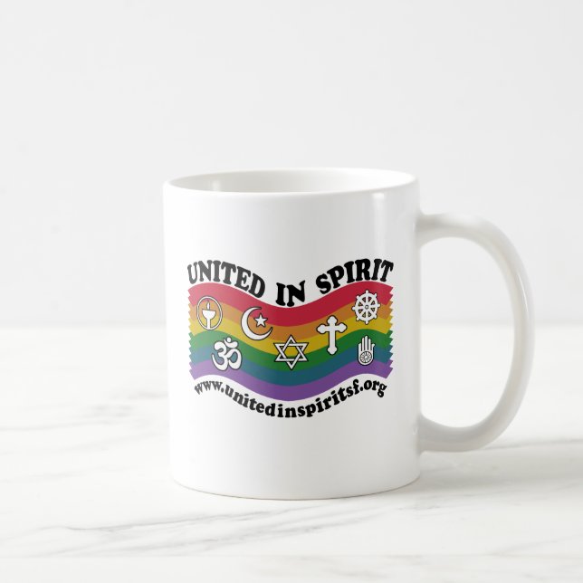 United in Spirit Coffee Mug (Right)