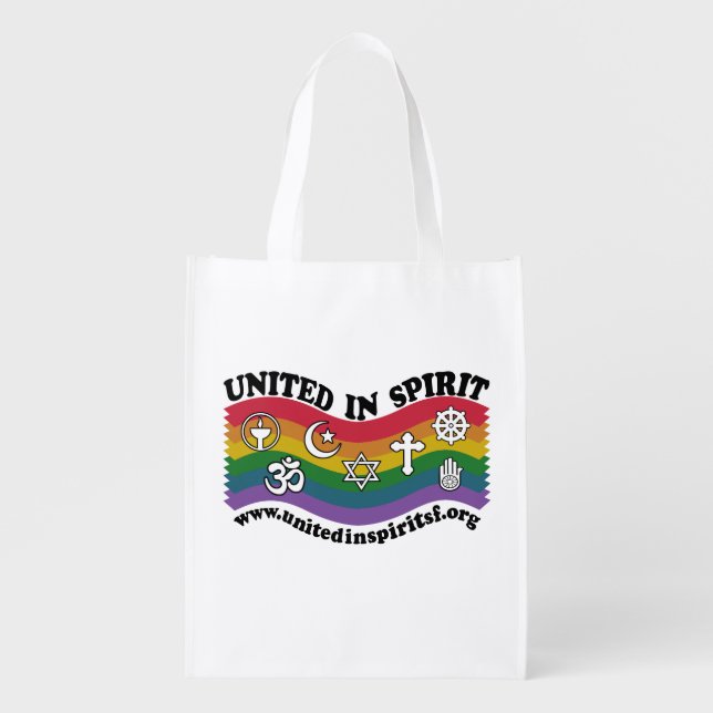 United in Spirit Tote Bag (Front)