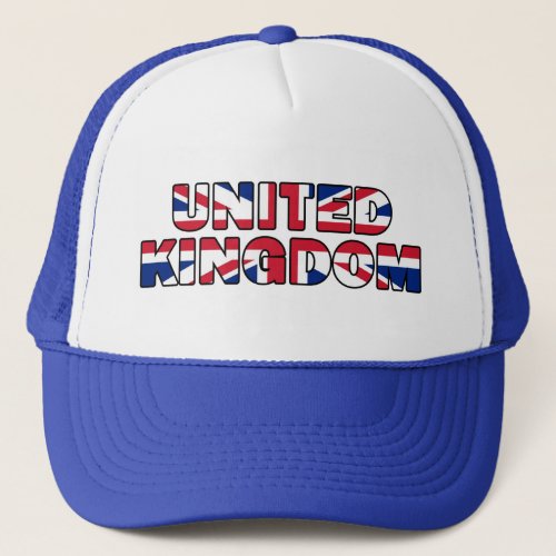 United Kingdom 005 Trucker Hat