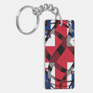 United Kingdom #1 Keychain