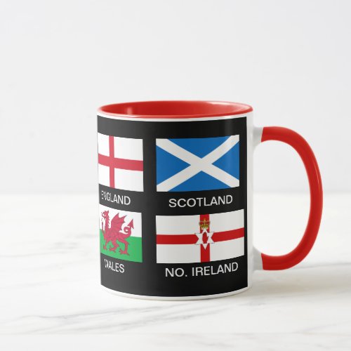 UNITED KINGDOM All Flag Mug