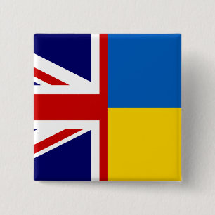 United Kingdom and Ukraine Together Button