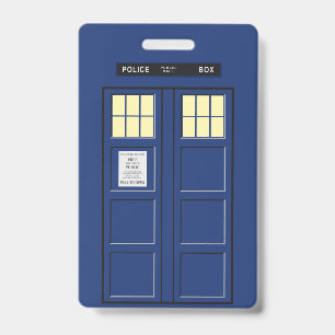 United Kingdom - Blue Police Public Call Box 1 Badge