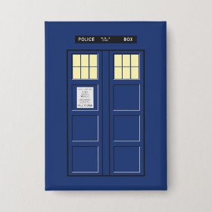United Kingdom - Blue Police Public Call Box 1 Button
