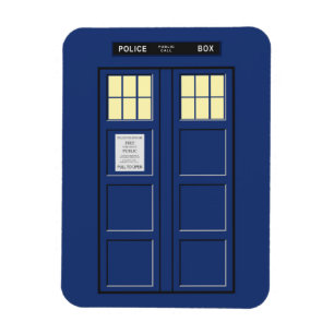 United Kingdom - Blue Police Public Call Box 1 Magnet