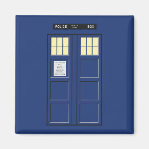 United Kingdom - Blue Police Public Call Box 1 Magnet