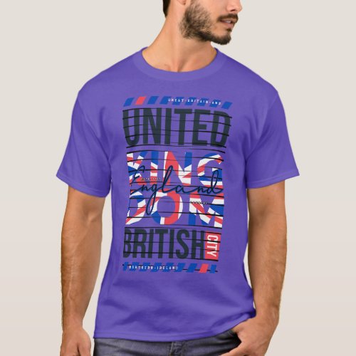 United Kingdom British England T_Shirt