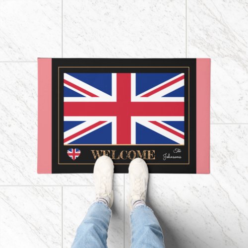 United Kingdom  British Flag England sports Doormat