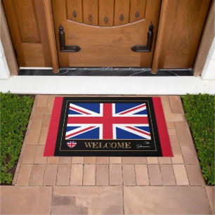 United Kingdom & British Flag, England /sports Doormat