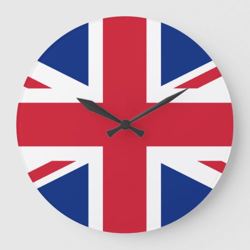 United Kingdom British Flag Large Clock
