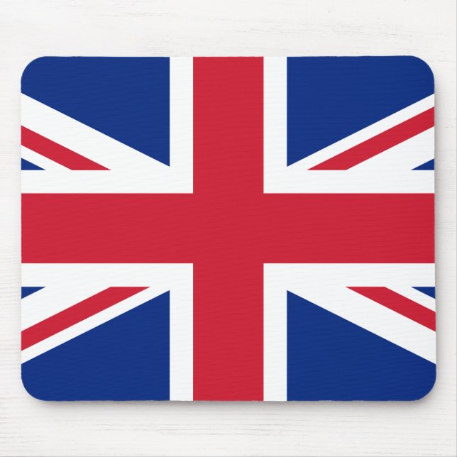 United Kingdom (British) Flag Mouse Pad (Front)