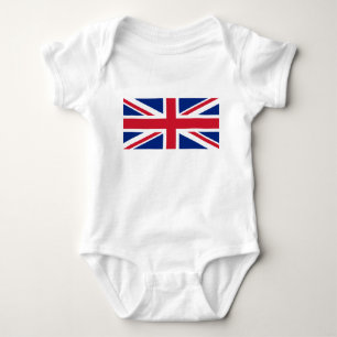 United Kingdom (British Flag) (Union Jack) (UK) GB Baby Bodysuit