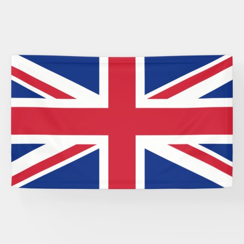 United Kingdom British Flag Union Jack UK GB Banner