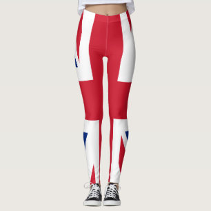 United Kingdom (British Flag) (Union Jack) (UK) GB Leggings