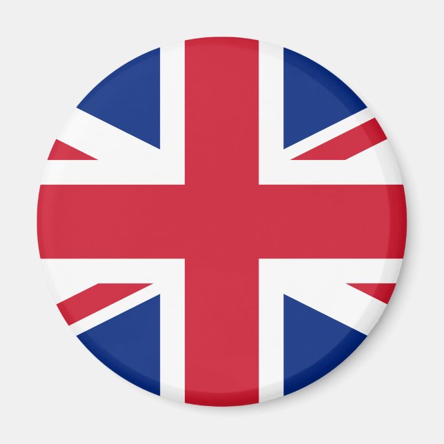 United Kingdom (British Flag) (Union Jack) (UK) GB Magnet (Front)