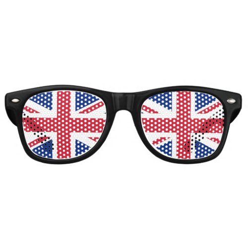 United Kingdom British Flag Union Jack UK GB Retro Sunglasses