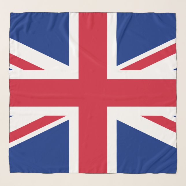 United Kingdom (British Flag) (Union Jack) (UK) GB Scarf (Front)