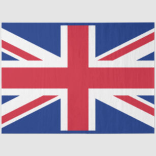 United Kingdom (British Flag) (Union Jack) (UK) GB Tissue Paper
