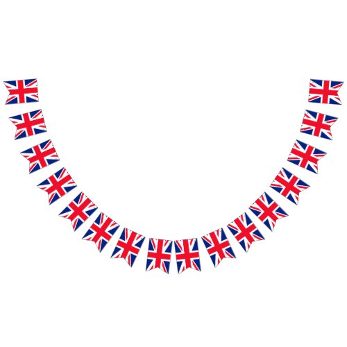 United Kingdom British Union Jack Bunting Flags