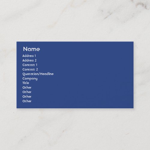 United Kingdom - Business Business Card Template