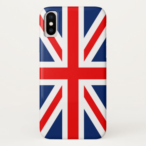 United Kingdom iPhone X Case