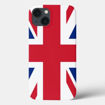 United Kingdom Iphone 13 Case by flagart at Zazzle
